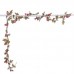 Wall Hanging Artificial Silk Rose Flowers Rattan Vines Plant Arches Party Decor   163201861665